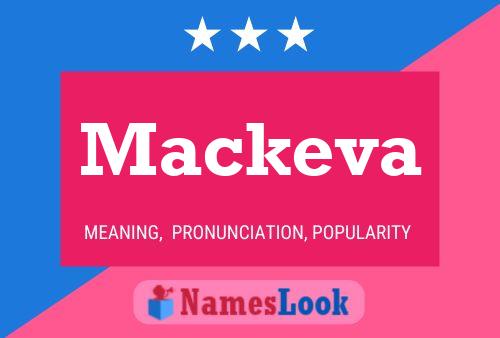 Mackeva Name Poster