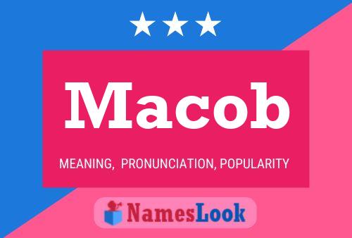 Macob Name Poster