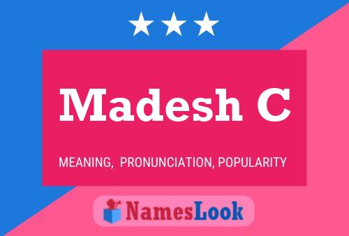 Madesh C Name Poster