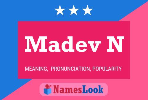 Madev N Name Poster