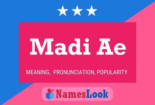 Madi Ae Name Poster