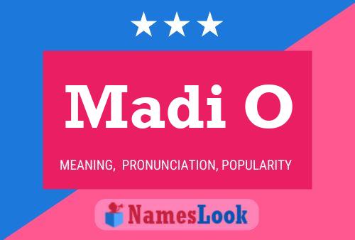 Madi O Name Poster