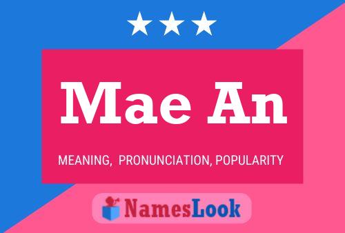 Mae An Name Poster