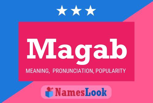 Magab Name Poster