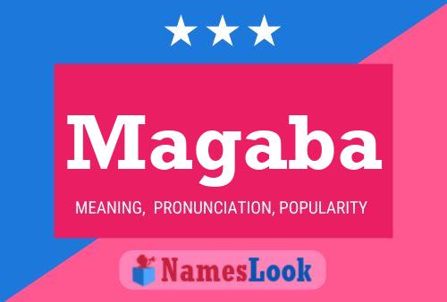 Magaba Name Poster