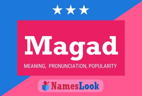 Magad Name Poster