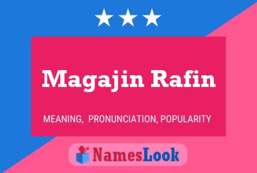 Magajin Rafin Name Poster