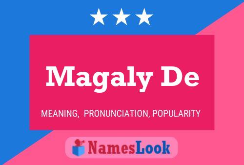 Magaly De Name Poster