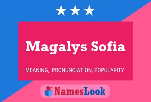 Magalys Sofia Name Poster