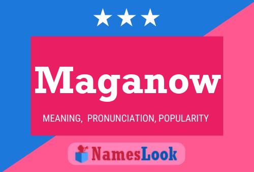 Maganow Name Poster