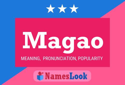 Magao Name Poster