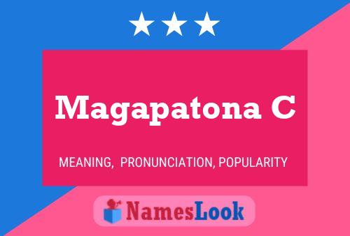 Magapatona C Name Poster