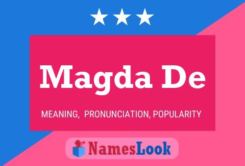 Magda De Name Poster