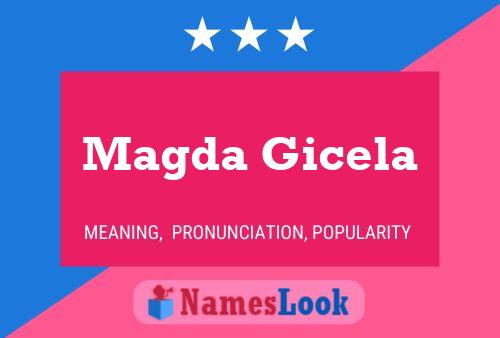 Magda Gicela Name Poster