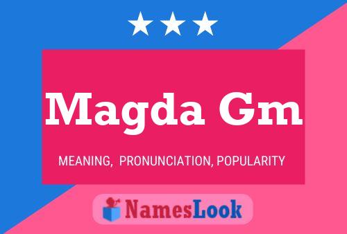 Magda Gm Name Poster