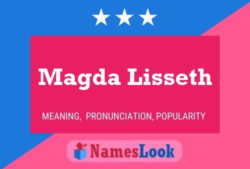 Magda Lisseth Name Poster