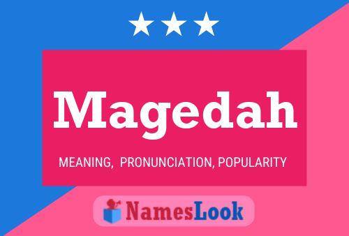 Magedah Name Poster