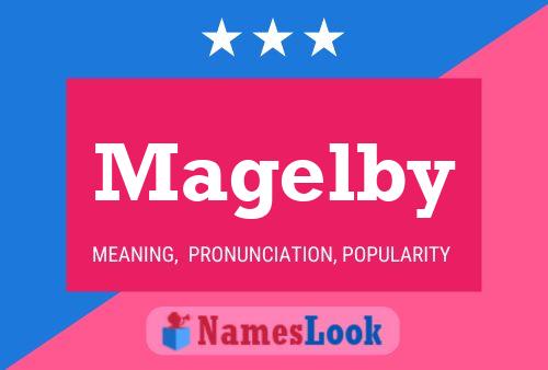 Magelby Name Poster