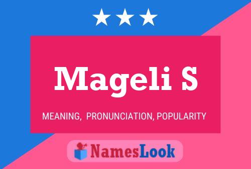 Mageli S Name Poster