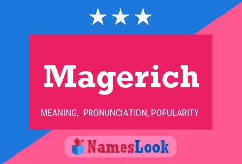 Magerich Name Poster