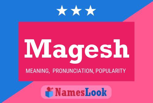 Magesh Name Poster