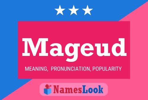 Mageud Name Poster