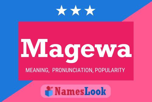 Magewa Name Poster