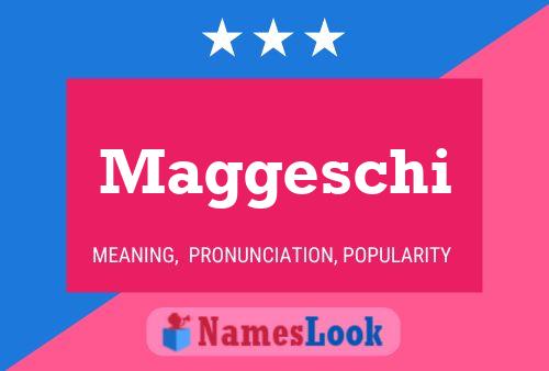 Maggeschi Name Poster