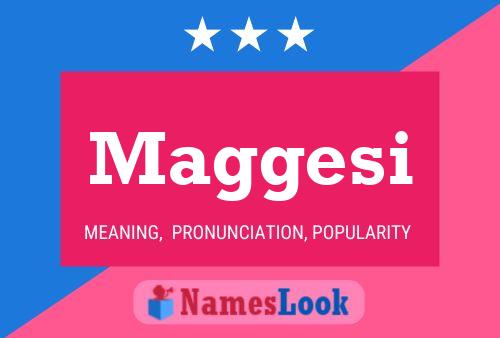 Maggesi Name Poster