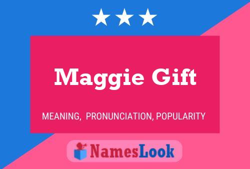 Maggie Gift Name Poster