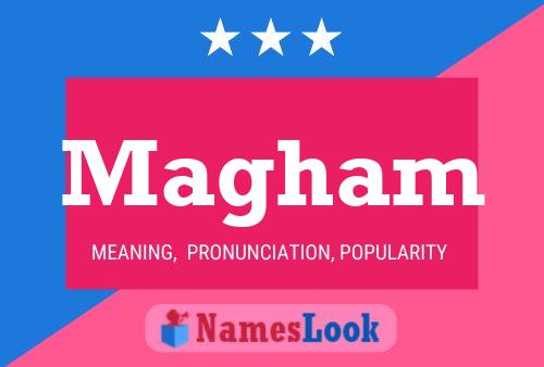 Magham Name Poster