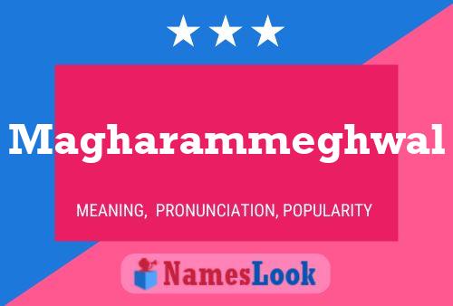 Magharammeghwal Name Poster