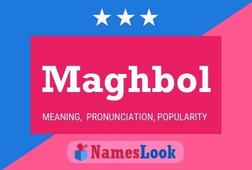 Maghbol Name Poster