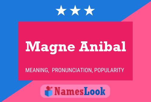 Magne Anibal Name Poster