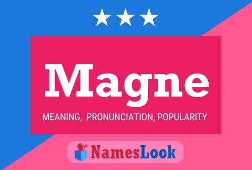 Magne Name Poster