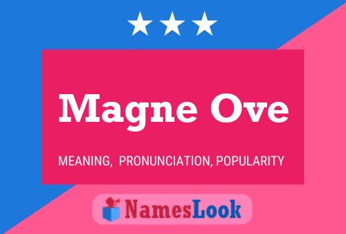 Magne Ove Name Poster