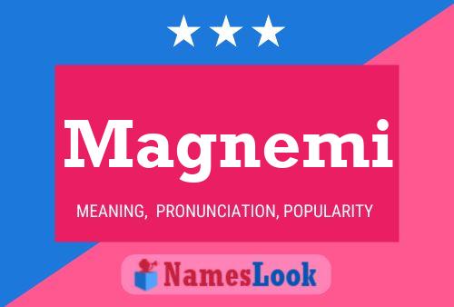 Magnemi Name Poster