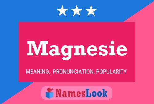 Magnesie Name Poster