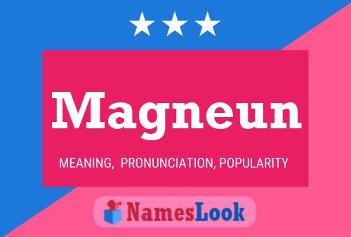 Magneun Name Poster