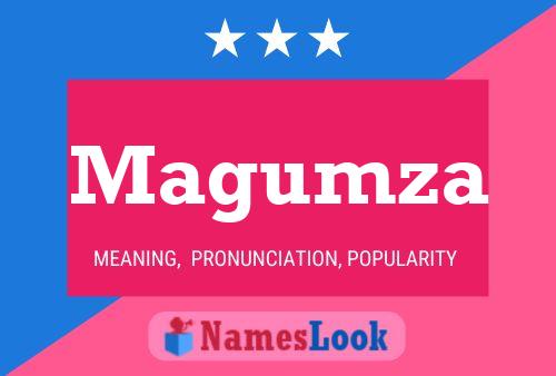 Magumza Name Poster