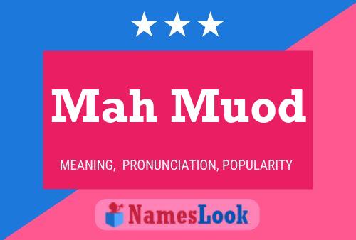 Mah Muod Name Poster