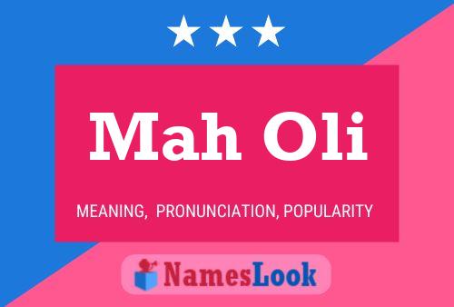 Mah Oli Name Poster