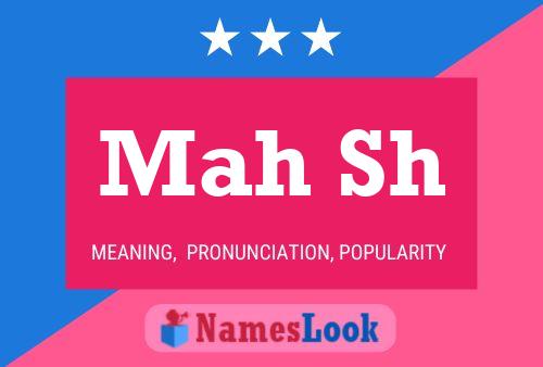 Mah Sh Name Poster