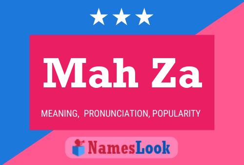 Mah Za Name Poster