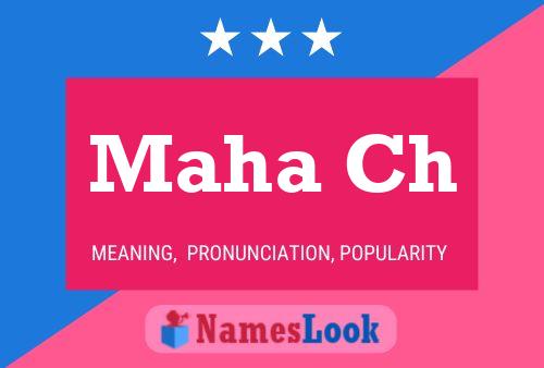 Maha Ch Name Poster