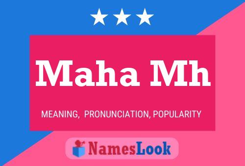 Maha Mh Name Poster