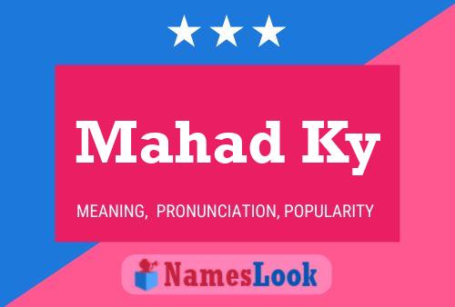 Mahad Ky Name Poster