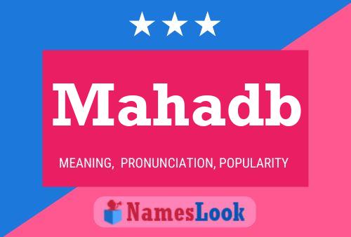 Mahadb Name Poster