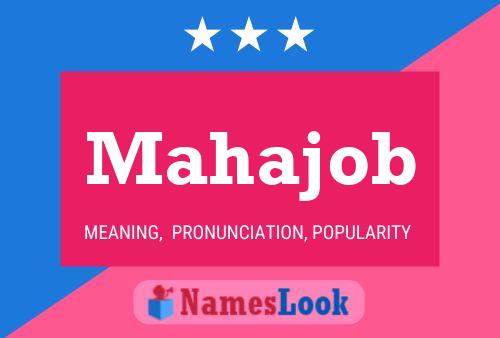 Mahajob Name Poster