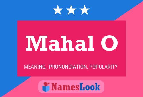 Mahal O Name Poster